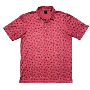 Dunning Boswell Jersey Performance Polo size Large Rosewood‎